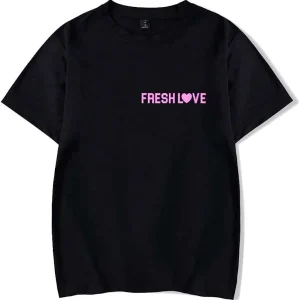 Fresh Love Girlfriend T Shirt (Black)