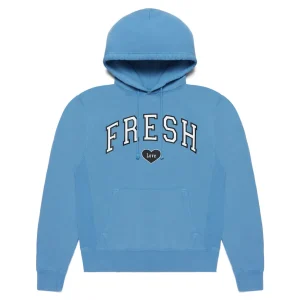 Fresh Love Varsity Hoodie – Blue