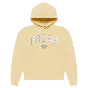 Fresh Love Varsity Hoodie – Yellow